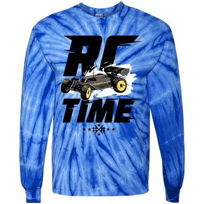 N Rc Racer Great Gift Tie-Dye Long Sleeve Shirt