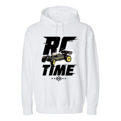 N Rc Racer Great Gift Garment-Dyed Fleece Hoodie