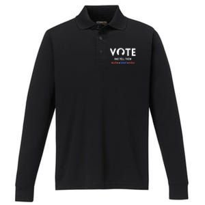 Notorious Rbg Ruth Bader Ginsburg Vote Feminist Great Gift Performance Long Sleeve Polo