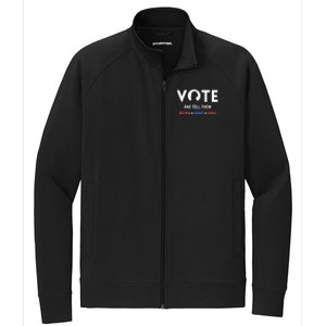 Notorious Rbg Ruth Bader Ginsburg Vote Feminist Great Gift Stretch Full-Zip Cadet Jacket