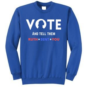 Notorious Rbg Ruth Bader Ginsburg Vote Feminist Great Gift Sweatshirt