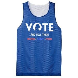 Notorious Rbg Ruth Bader Ginsburg Vote Feminist Great Gift Mesh Reversible Basketball Jersey Tank