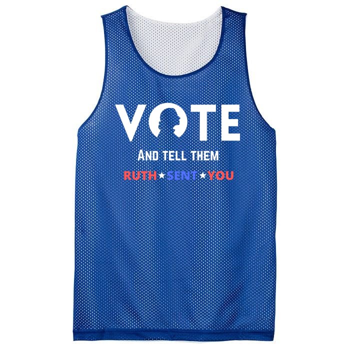 Notorious Rbg Ruth Bader Ginsburg Vote Feminist Great Gift Mesh Reversible Basketball Jersey Tank