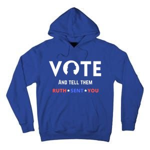 Notorious Rbg Ruth Bader Ginsburg Vote Feminist Great Gift Tall Hoodie