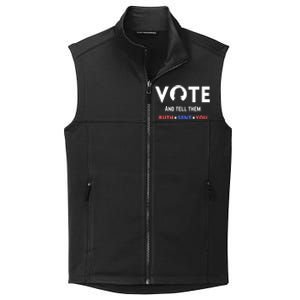 Notorious Rbg Ruth Bader Ginsburg Vote Feminist Great Gift Collective Smooth Fleece Vest