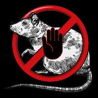 No Rat Sign Stop Snitching Pest Control Cool Novelty Graphic Cooling Performance Crew T-Shirt