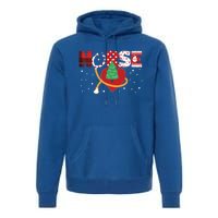 Nurse Rn Stethoscope Christmas Tree Ornats Nursing Doctor Gift Premium Hoodie