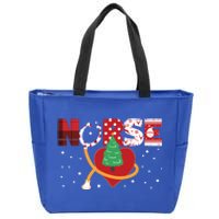 Nurse Rn Stethoscope Christmas Tree Ornats Nursing Doctor Gift Zip Tote Bag