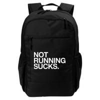 NOT RUNNING SUCKS Funny Runner Jogging Jogger Fitness Race Backpack
