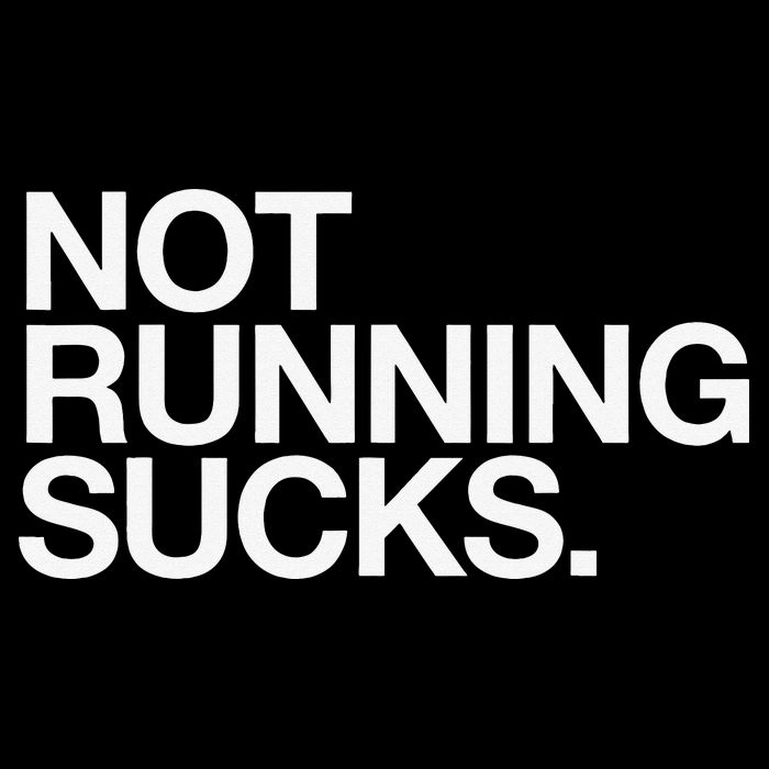 NOT RUNNING SUCKS Funny Runner Jogging Jogger Fitness Race Drawstring Bag
