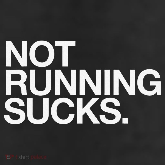 NOT RUNNING SUCKS Funny Runner Jogging Jogger Fitness Race 25L Jumbo Tote
