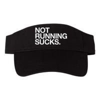 NOT RUNNING SUCKS Funny Runner Jogging Jogger Fitness Race Visor
