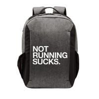 NOT RUNNING SUCKS Funny Runner Jogging Jogger Fitness Race Vector Backpack
