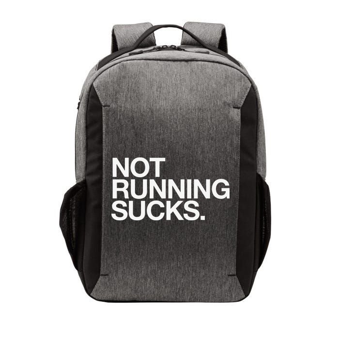 NOT RUNNING SUCKS Funny Runner Jogging Jogger Fitness Race Vector Backpack