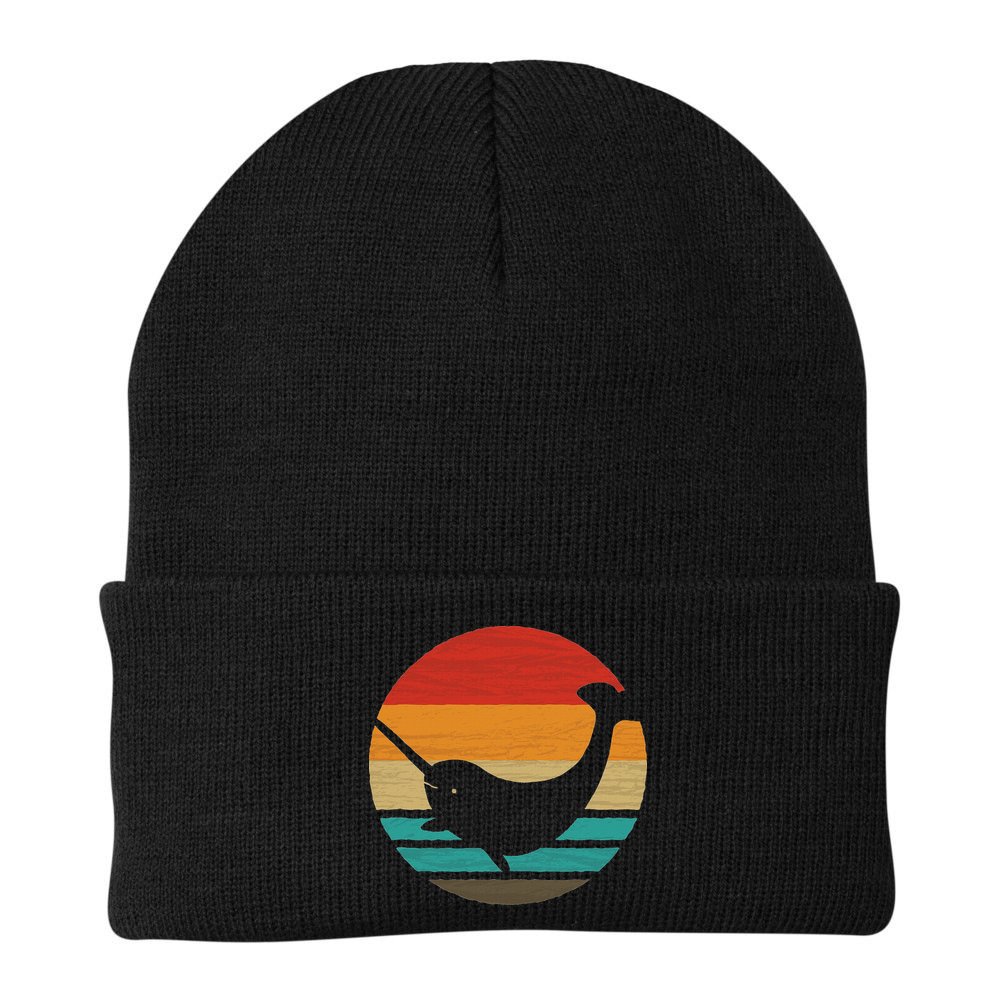 Narwhal Retro Style Vintage Beanie