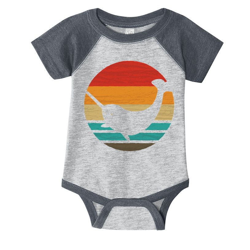 Narwhal Retro Style Vintage Infant Baby Jersey Bodysuit
