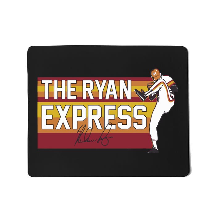 Nolan Ryan The Ryan Express Houston Mousepad