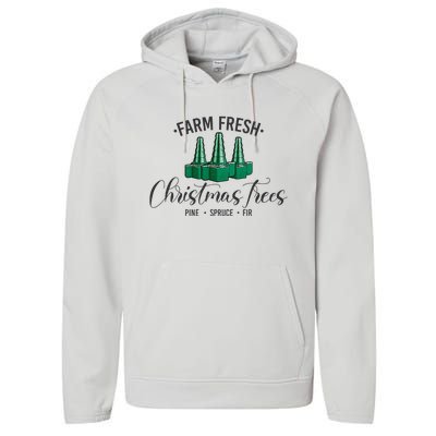 Nurse Respiratory Therapist Christmas RT Xmas Trees ICU RRT Performance Fleece Hoodie