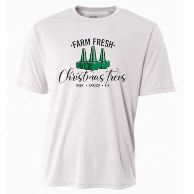 Nurse Respiratory Therapist Christmas RT Xmas Trees ICU RRT Cooling Performance Crew T-Shirt