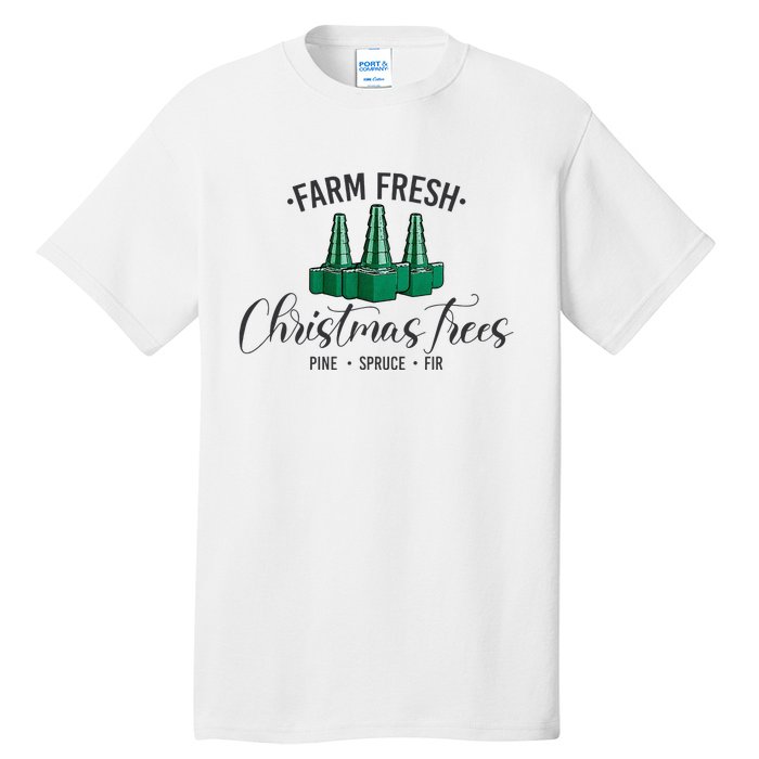 Nurse Respiratory Therapist Christmas RT Xmas Trees ICU RRT Tall T-Shirt