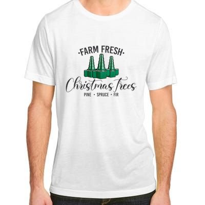 Nurse Respiratory Therapist Christmas RT Xmas Trees ICU RRT Adult ChromaSoft Performance T-Shirt