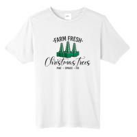 Nurse Respiratory Therapist Christmas RT Xmas Trees ICU RRT Tall Fusion ChromaSoft Performance T-Shirt