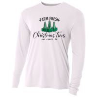 Nurse Respiratory Therapist Christmas RT Xmas Trees ICU RRT Cooling Performance Long Sleeve Crew