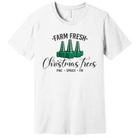 Nurse Respiratory Therapist Christmas RT Xmas Trees ICU RRT Premium T-Shirt