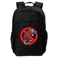 No Rats Union Pest Control Rat Sign Gag No Rats Allowed Backpack
