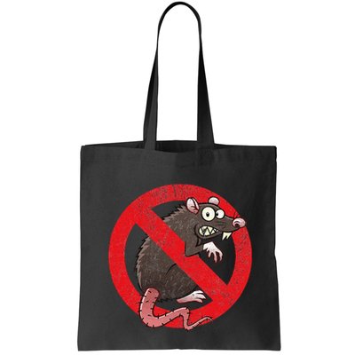 No Rats Union Pest Control Rat Sign Gag No Rats Allowed Bag