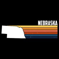 Nebraska Retro United States Bag