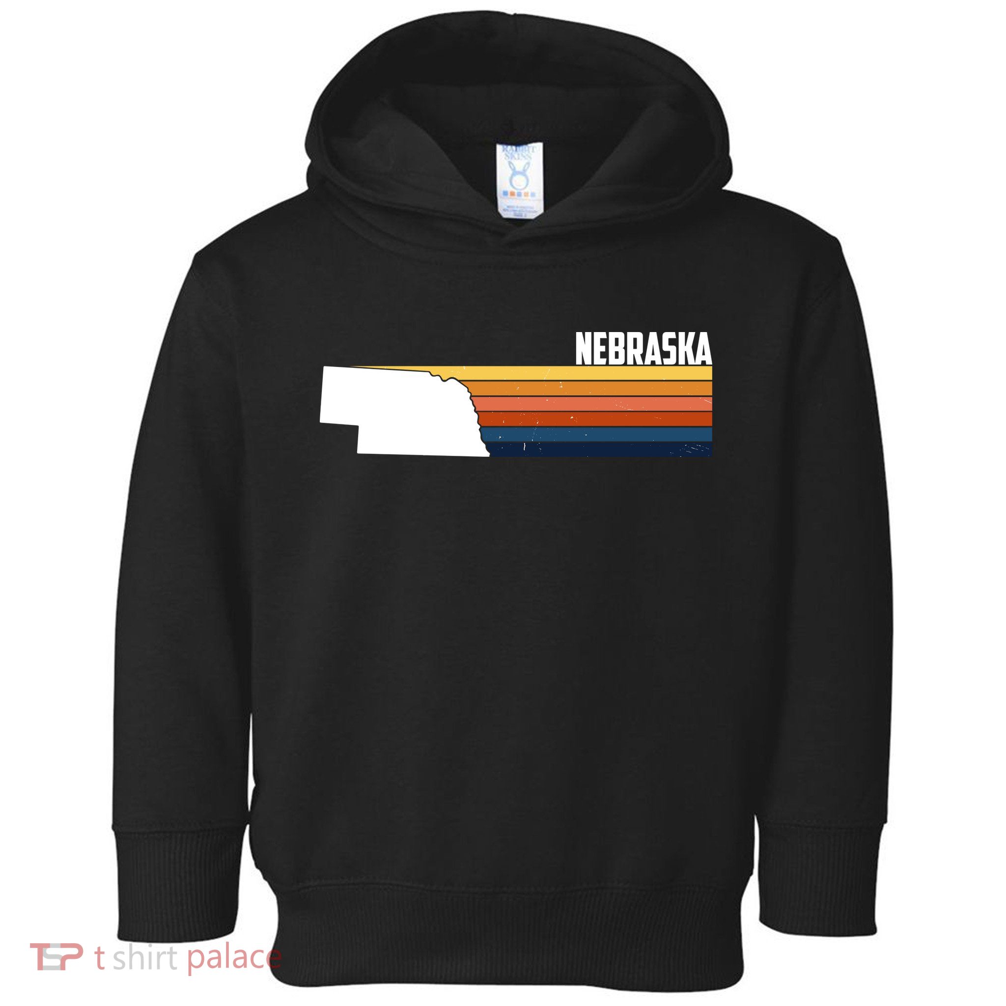 Nebraska Retro United States Toddler Hoodie