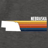 Nebraska Retro United States Vector Backpack