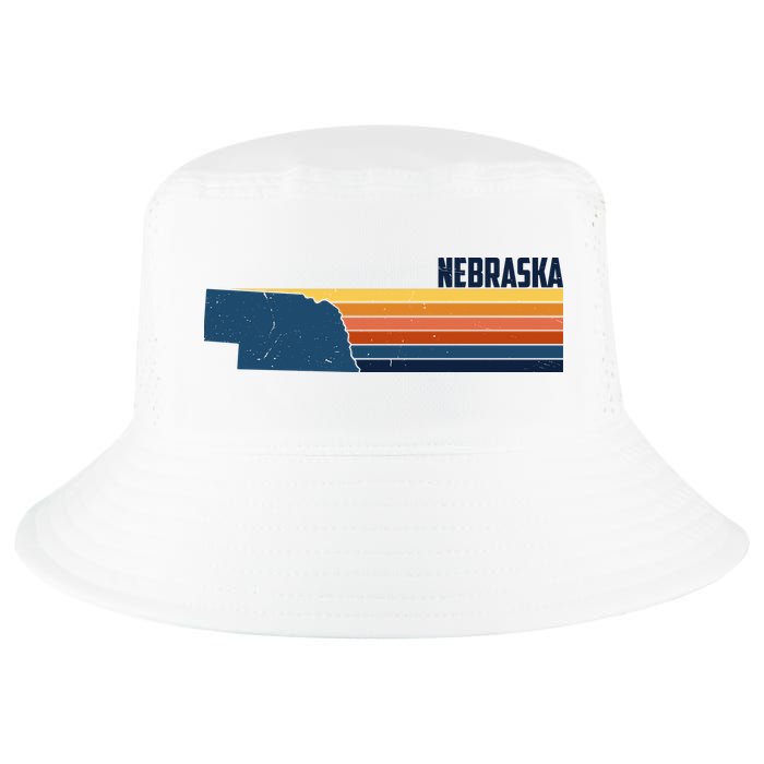 Nebraska Retro United States Cool Comfort Performance Bucket Hat