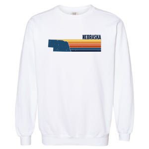 Nebraska Retro United States Garment-Dyed Sweatshirt