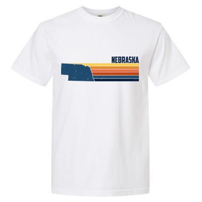 Nebraska Retro United States Garment-Dyed Heavyweight T-Shirt