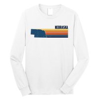 Nebraska Retro United States Long Sleeve Shirt