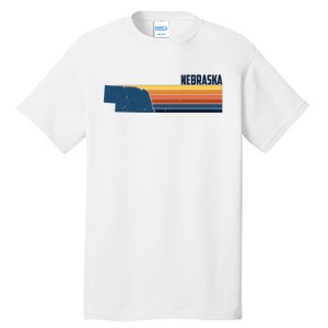 Nebraska Retro United States Tall T-Shirt