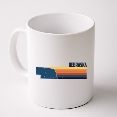 Nebraska Retro United States Coffee Mug