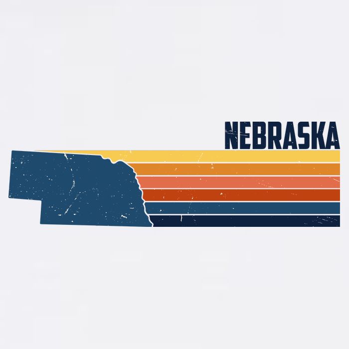 Nebraska Retro United States Beanie