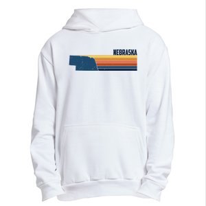 Nebraska Retro United States Urban Pullover Hoodie