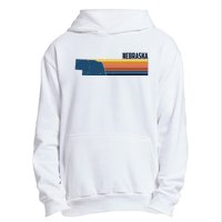 Nebraska Retro United States Urban Pullover Hoodie