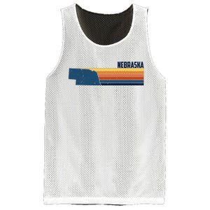 Nebraska Retro United States Mesh Reversible Basketball Jersey Tank