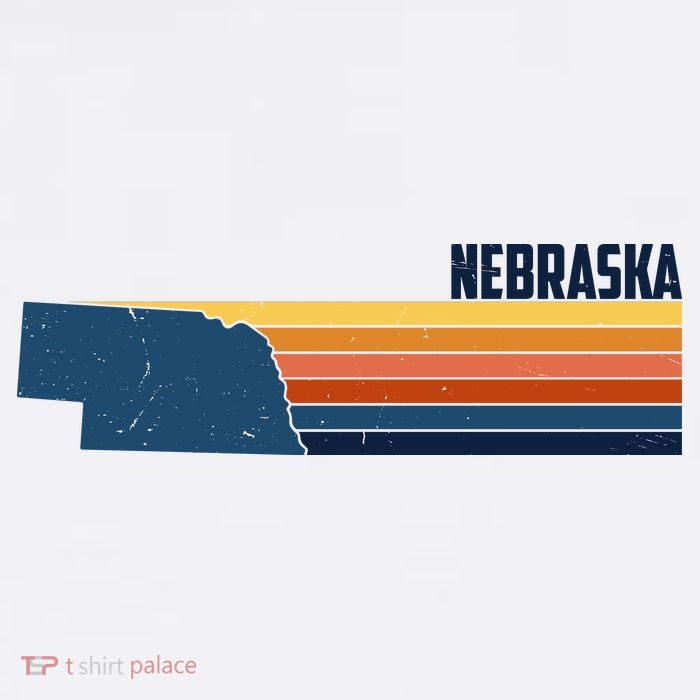Nebraska Retro United States Premium T-Shirt
