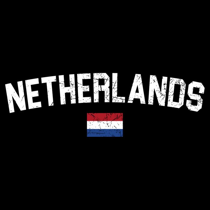 Netherlands Retro Vintage Flag Flat Bill Trucker Hat