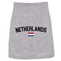 Netherlands Retro Vintage Flag Doggie Tank