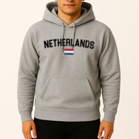 Netherlands Retro Vintage Flag Hoodie