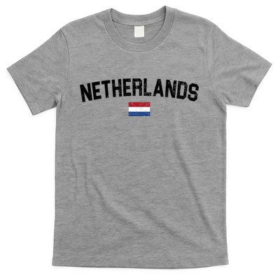 Netherlands Retro Vintage Flag T-Shirt