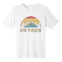 Nevada Retro Vintage Mountains Nature Hiking T Tall Fusion ChromaSoft Performance T-Shirt