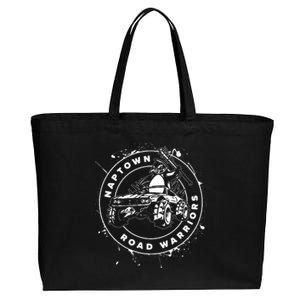 Naptown Road Warriors Penguin Mascot Cotton Canvas Jumbo Tote